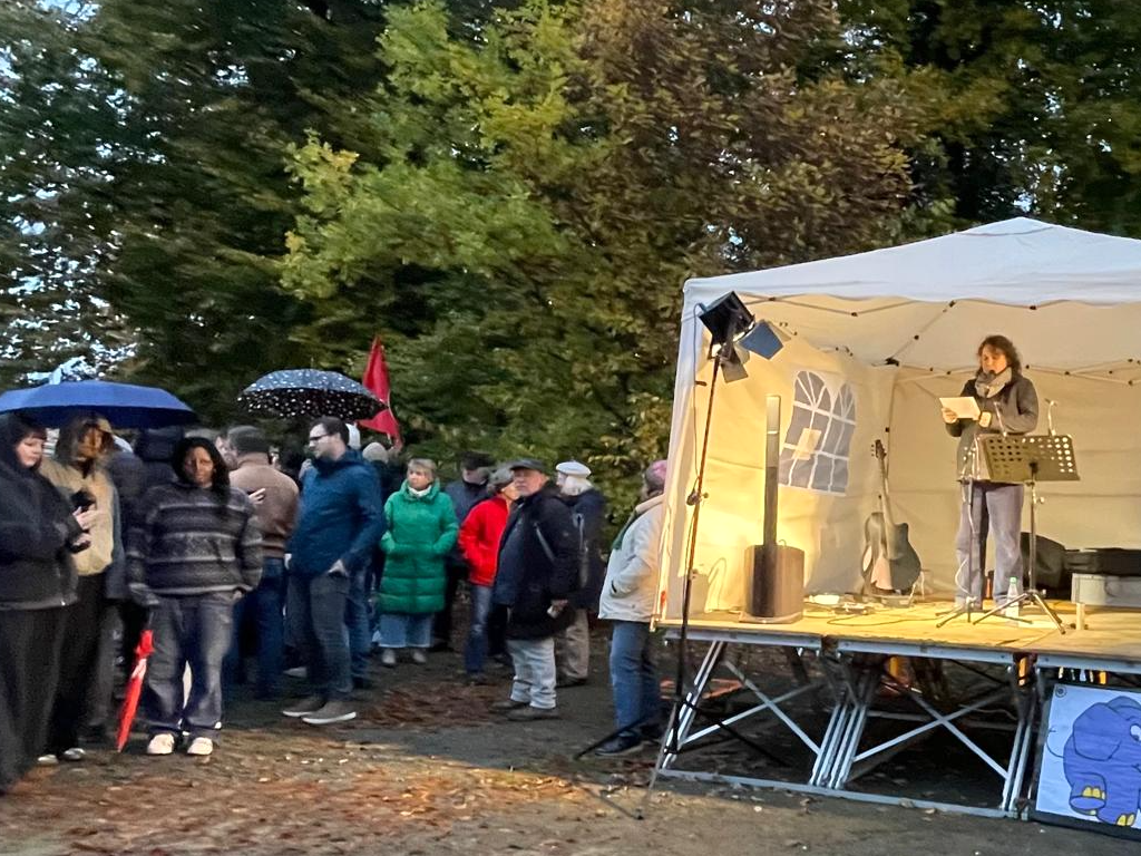 Bürgerfest 2025: Blick auf die Bühne