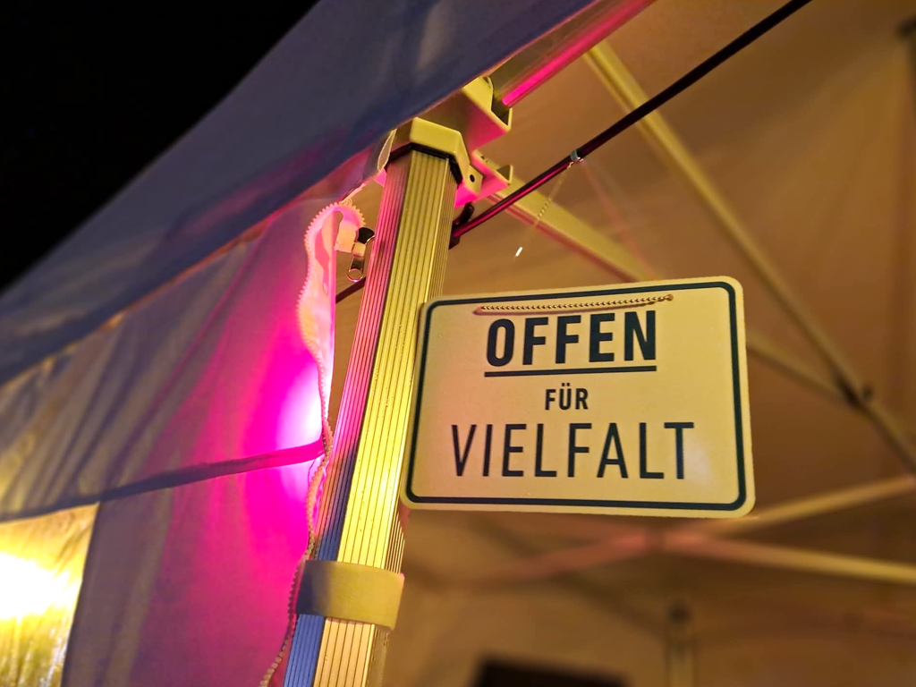 Bürgerfest 2025 - Nicht nur das Küchenzelt offen für Vielfalt