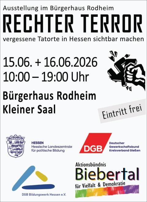 Das Plakat zur Wanderausstellung 